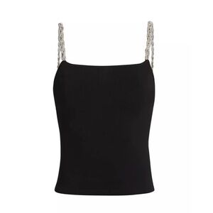 Alice + Olivia Brand New DRINA EMBELLISHED SLEEVELESS TANK TOP